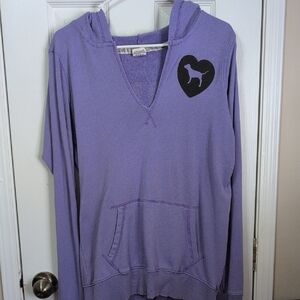 Victoria's Secret Pink Label Purple Hoodie